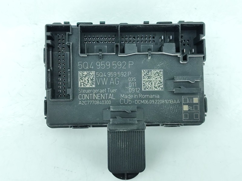 Recambio de modulo electronico para volkswagen t-roc (a11, d11) 1.0 tsi referencia OEM IAM 5Q4959592P  