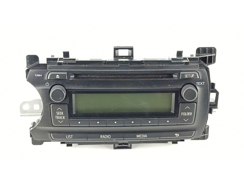 Recambio de sistema audio / radio cd para toyota yaris (_p13_) 1.0 (ksp130_) referencia OEM IAM 861200D640  