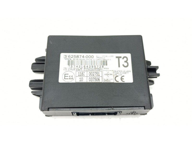 Recambio de modulo electronico para toyota yaris (_p13_) 1.0 (ksp130_) referencia OEM IAM 625874000  