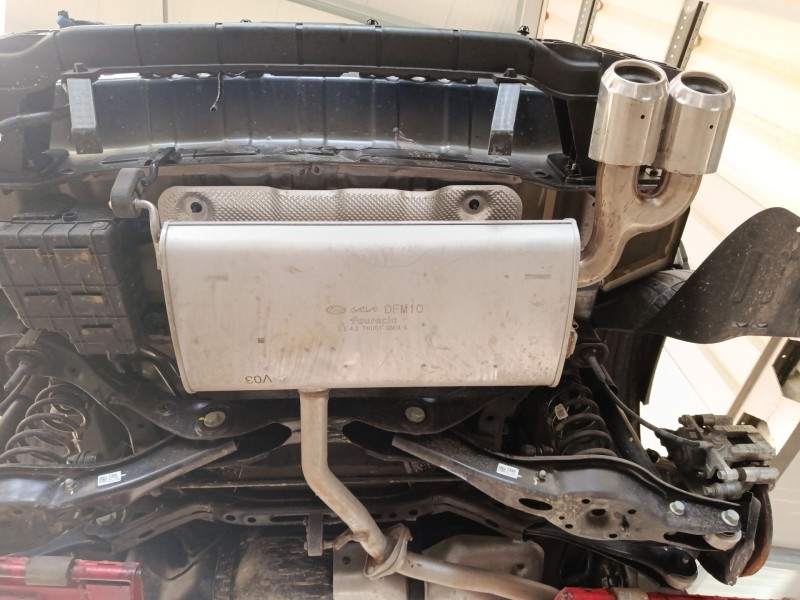 Recambio de tubo escape trasero para hyundai kona (os, ose, osi) 1.6 gdi hybrid referencia OEM IAM 28610BE500  