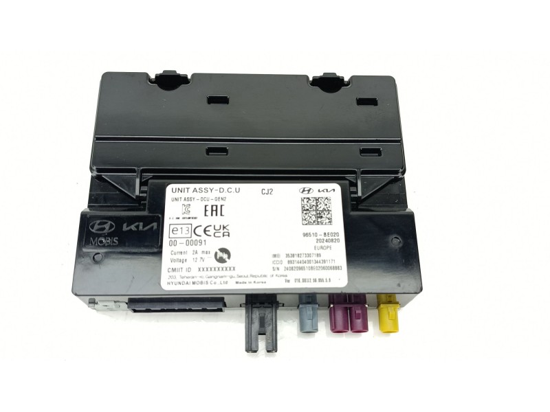 Recambio de modulo electronico para hyundai kona (os, ose, osi) 1.6 gdi hybrid referencia OEM IAM 96510BE020  
