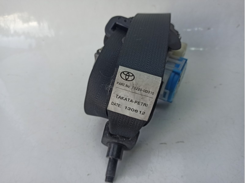 Recambio de cinturon seguridad delantero izquierdo para toyota yaris (_p13_) 1.4 d (nlp130_) referencia OEM IAM 732200D310  