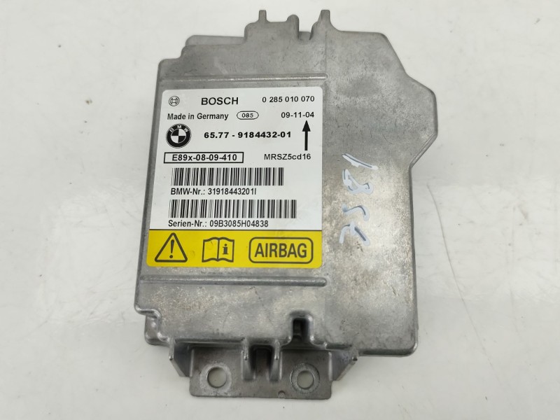Recambio de centralita airbag para bmw x1 (e84) xdrive 23 d referencia OEM IAM 6577918443201  