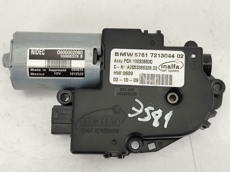Recambio de motor techo electrico para bmw x1 (e84) xdrive 23 d referencia OEM IAM 6761721304402  