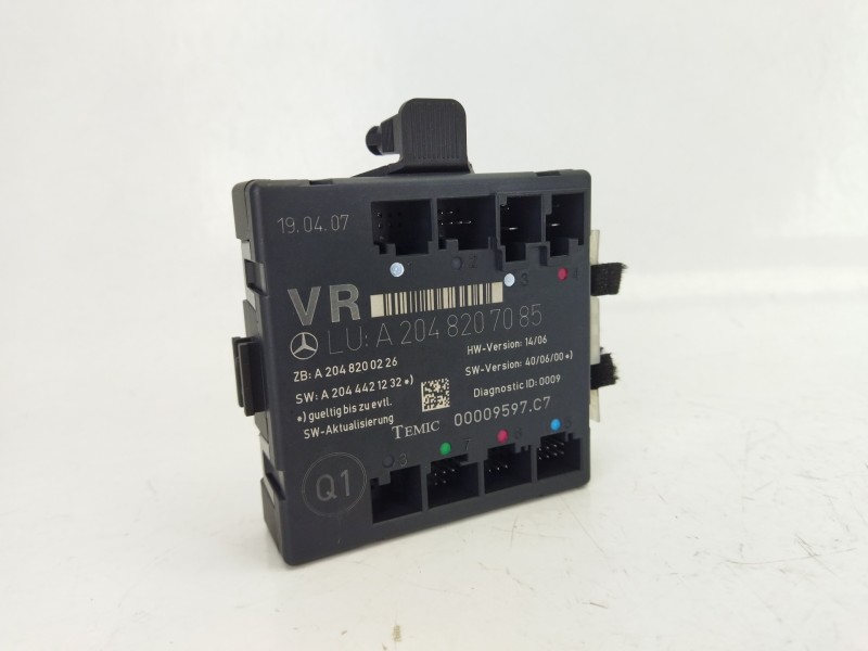 Recambio de modulo electronico para mercedes-benz clase c (w204) c 220 cdi (204.008) referencia OEM IAM A2048207085  