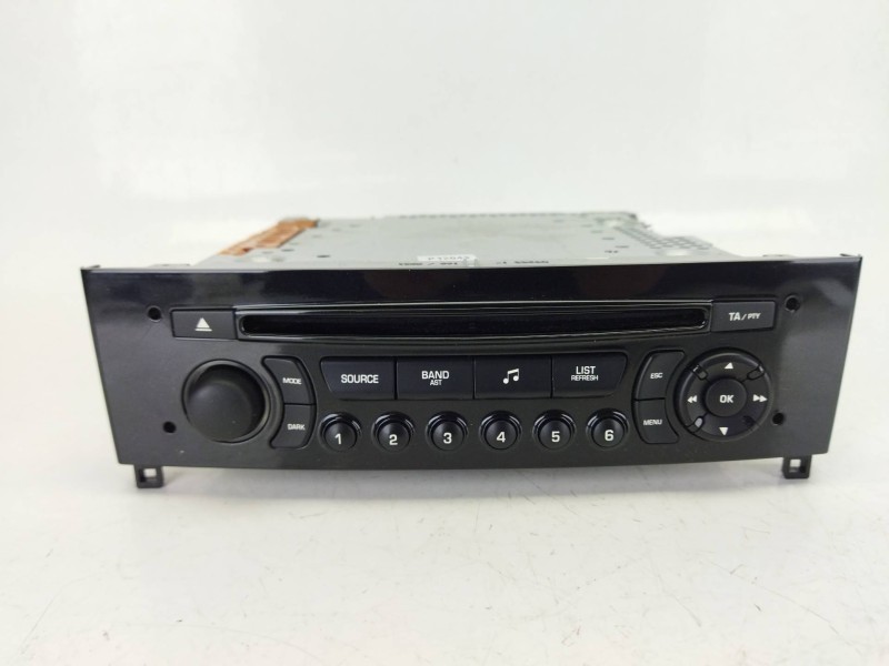 Recambio de sistema audio / radio cd para peugeot rcz 2.0 hdi referencia OEM IAM 96766653XN  