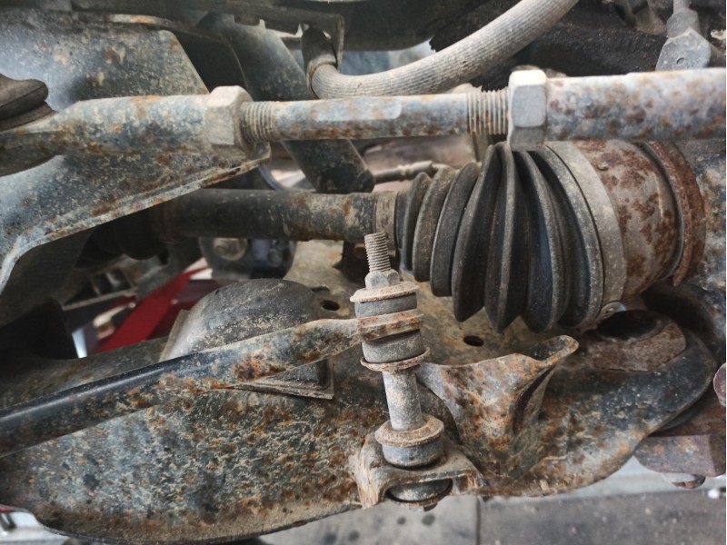 Recambio de transmision delantera izquierda para nissan pick up (d22) 2.5 dci 4wd referencia OEM IAM   