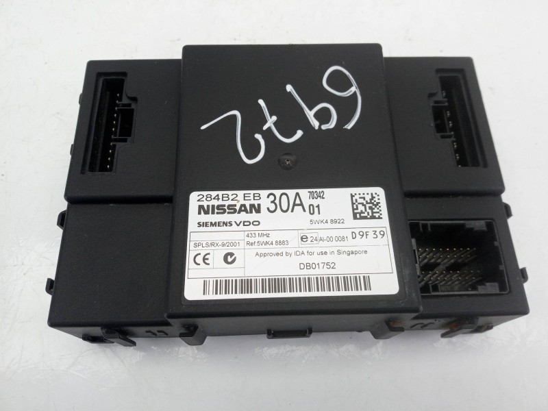 Recambio de modulo electronico para nissan pathfinder iii (r51) 2.5 dci 4wd referencia OEM IAM 284B2EB  