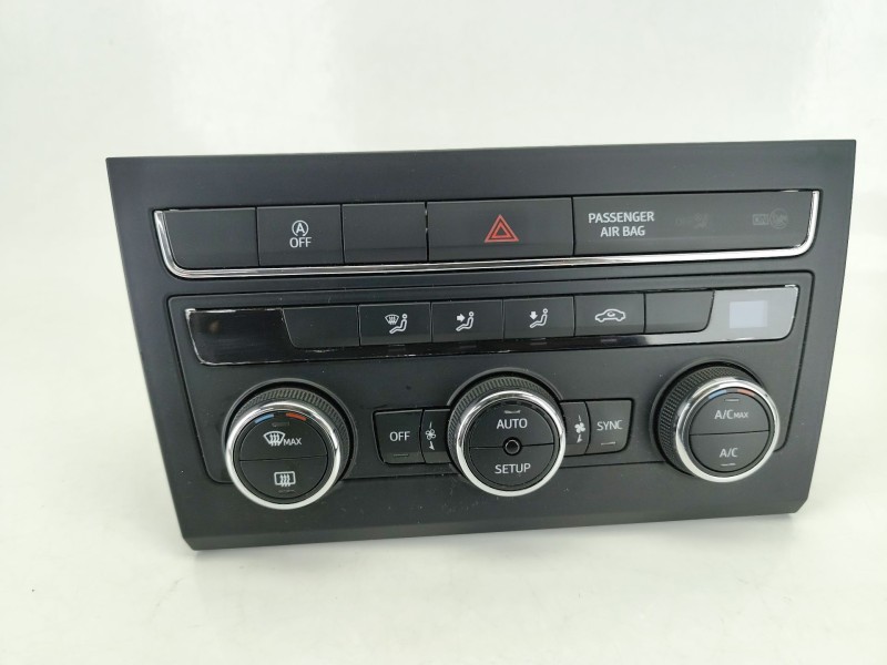 Recambio de mando climatizador para seat leon st (5f8) 1.6 tdi referencia OEM IAM 5F0907044AK  