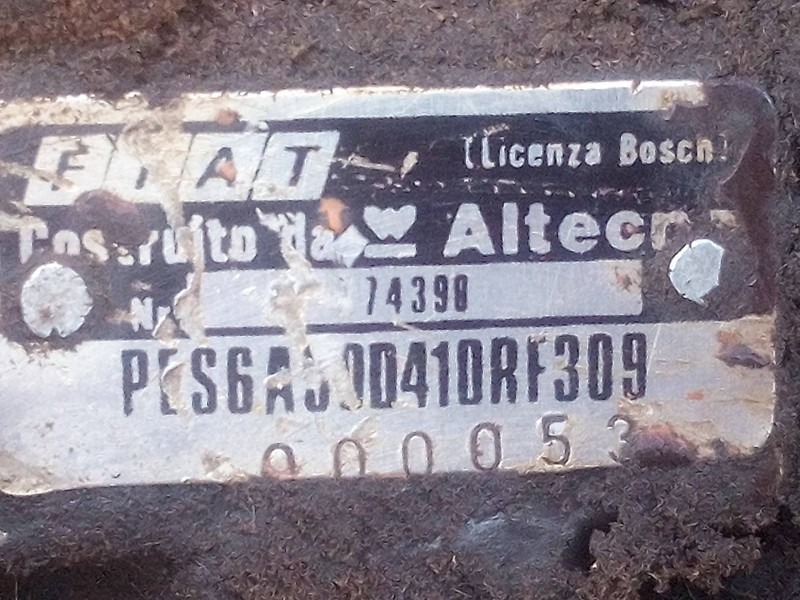 Recambio de bomba combustible para fiat 1850 dt referencia OEM IAM   