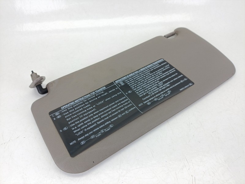 Recambio de parasol izquierdo para nissan pick up (d22) 2.5 dci 4wd referencia OEM IAM 99075VK010  