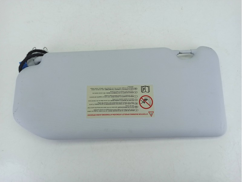 Recambio de parasol derecho para peugeot 508 i (8d_) 1.6 hdi referencia OEM IAM 16117312PR  