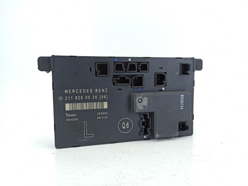 Recambio de modulo electronico para mercedes-benz clase e (w211) e 270 cdi (211.016) referencia OEM IAM 2118200526  