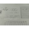 Recambio de moldura para audi a4 b9 avant (8w5, 8wd) 2.0 tdi referencia OEM IAM 8W0857086C  