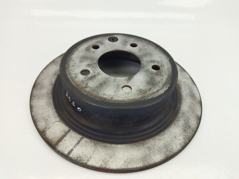 Recambio de disco de freno trasero para nissan qashqai i (j10, nj10) 2.0 dci a las 4 ruedas referencia OEM IAM   