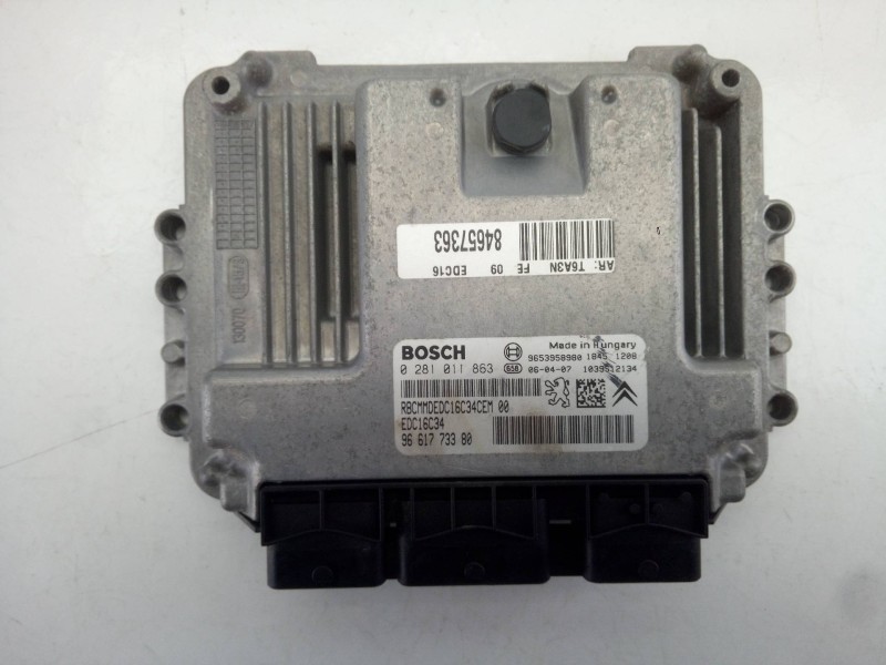 Recambio de centralita motor uce para peugeot 307 (3a/c) 1.6 hdi referencia OEM IAM 9661773380  