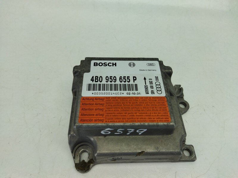 Recambio de centralita airbag para audi a6 c5 (4b2, 4b4) 2.5 tdi referencia OEM IAM 4B0959655P  