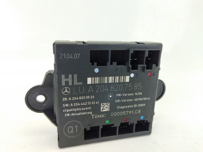 Recambio de modulo electronico para mercedes-benz clase c (w204) c 220 cdi (204.008) referencia OEM IAM   