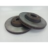 Recambio de disco freno delantero para dacia sandero ii (b8_) tce 90 (b8m1, b8ma) referencia OEM IAM 402062212R  
