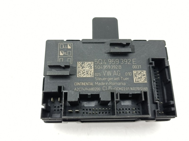 Recambio de modulo confort para skoda octavia iii (5e3, nl3, nr3) 1.6 tdi referencia OEM IAM 5Q4959392E  