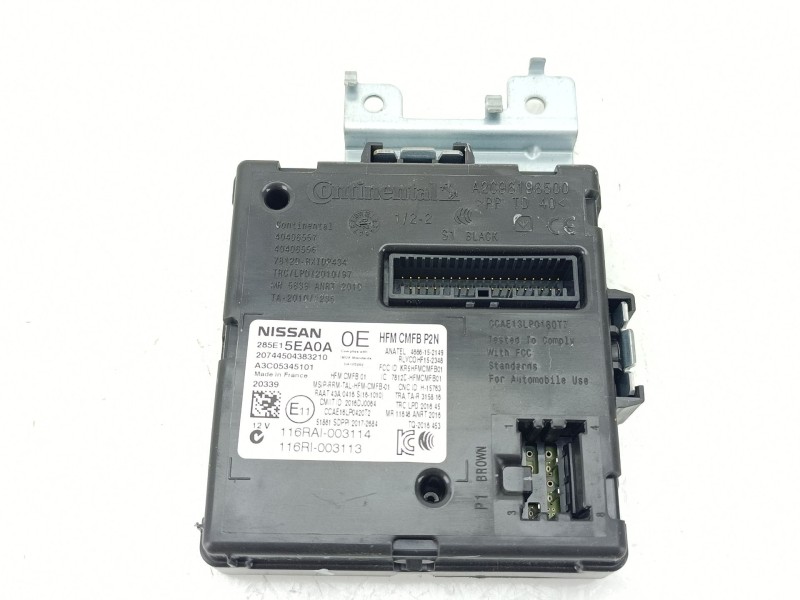 Recambio de modulo confort para nissan micra v (k14) 1.0 ig-t referencia OEM IAM 285E15EA0A  