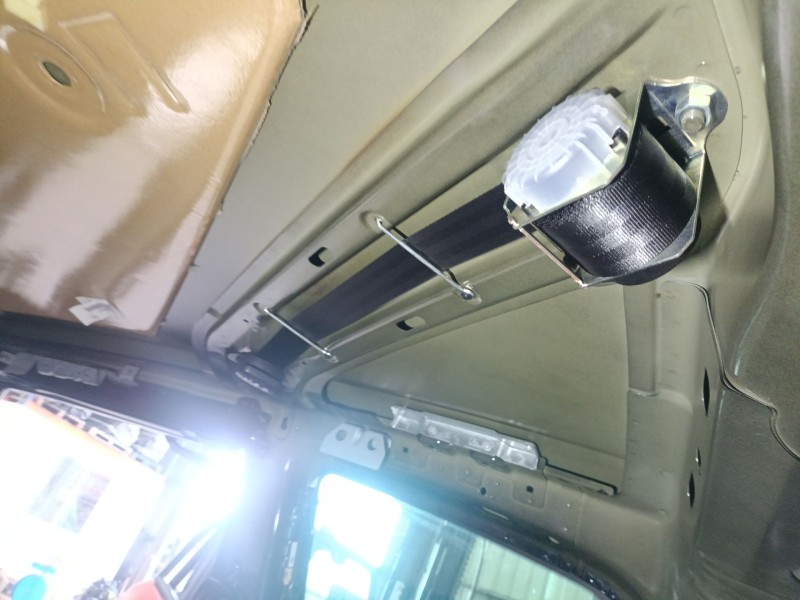Recambio de cinturon seguridad trasero central para seat alhambra (710, 711) 2.0 tdi referencia OEM IAM 7N0857807RAA  