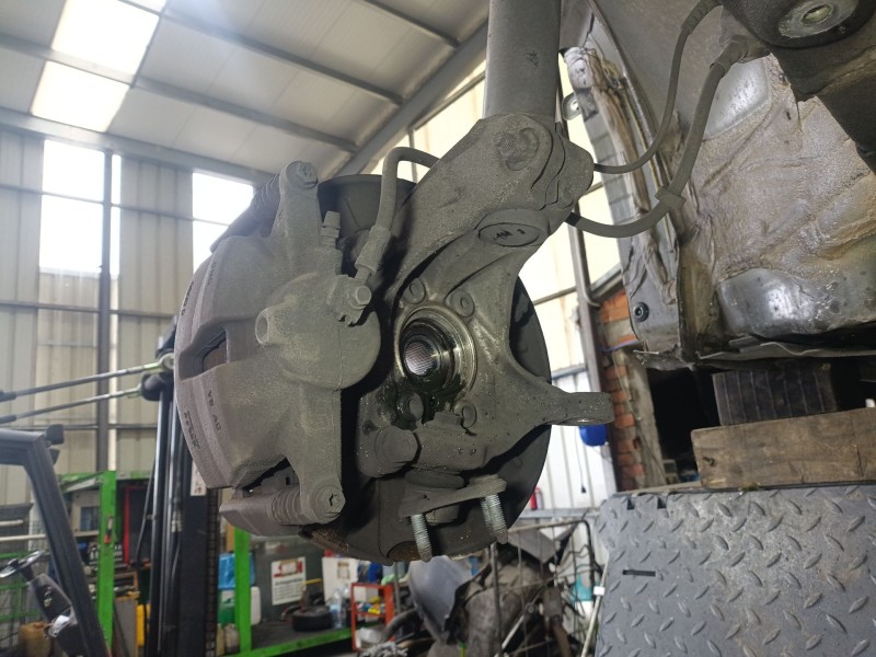 Recambio de mangueta delantera derecha para seat alhambra (710, 711) 2.0 tdi referencia OEM IAM 3C0407254F  