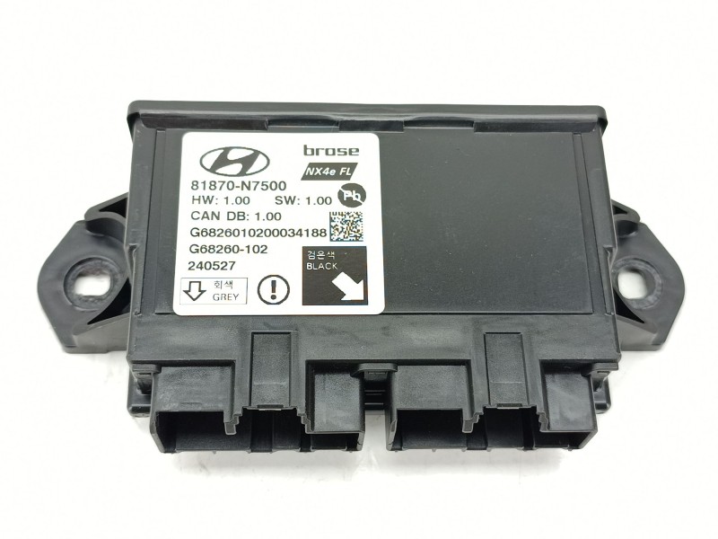 Recambio de modulo electronico para hyundai tucson (nx4e, nx4a) 1.6 t-gdi hybrid referencia OEM IAM 81870N7500  