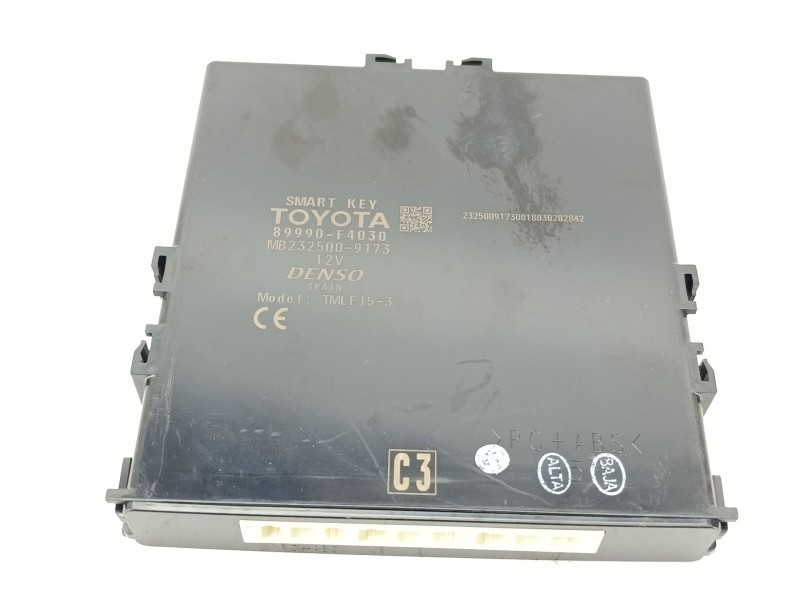 Recambio de modulo electronico para toyota c-hr (_x1_) 1.8 hybrid (zyx10_, zyx11_) referencia OEM IAM 89990F4030  