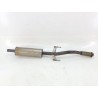 Recambio de tubo escape trasero para opel crossland x / crossland (p17, p2qo) 1.2 (75) referencia OEM IAM 9818337080  