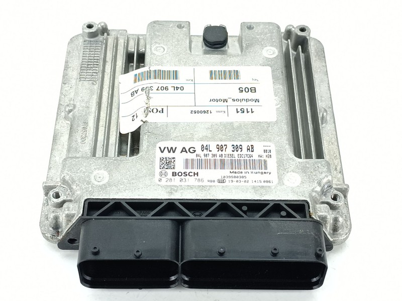 Recambio de centralita motor uce para seat alhambra (710, 711) 2.0 tdi referencia OEM IAM 04L907309AB  