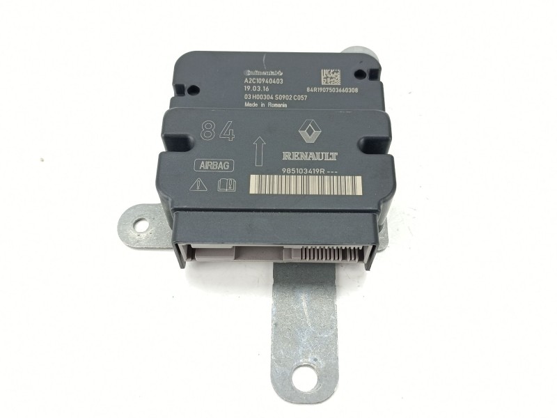 Recambio de centralita airbag para renault clio iv (bh_) 0.9 tce 90 referencia OEM IAM 985103419R  
