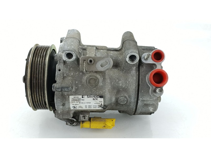Recambio de compresor aire acondicionado para peugeot boxer furgoneta 2.2 bluehdi 140 referencia OEM IAM 9819711380  
