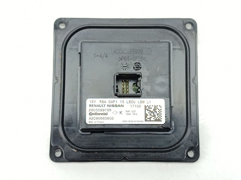 Recambio de centralita luces para renault captur i (j5_, h5_) 0.9 tce 90 referencia OEM IAM 260559976R  