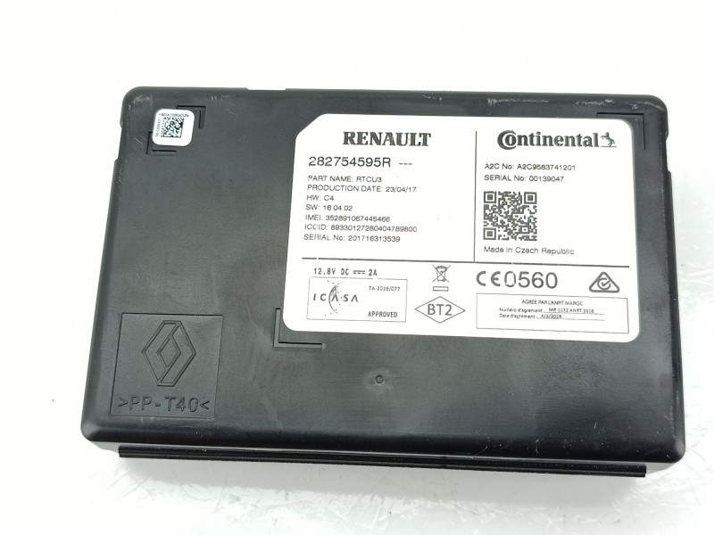 Recambio de modulo electronico para renault captur i (j5_, h5_) 0.9 tce 90 referencia OEM IAM 231A03439R  