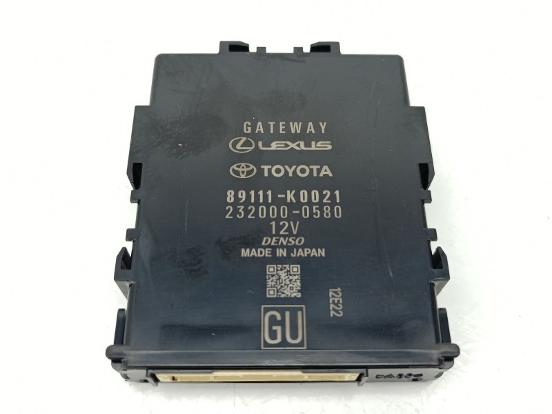 Recambio de centralita gateway para toyota yaris (_p21_, _pa1_, _ph1_) 1.5 (mxpa11) referencia OEM IAM 89111K0021  