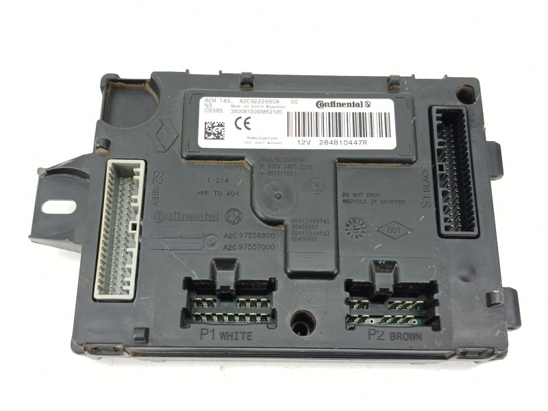 Recambio de modulo electronico para dacia dokker monospace (ke_) 1.5 blue dci 95 (kejl) referencia OEM IAM 284B10447R  
