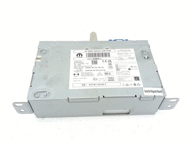 Recambio de sistema audio / radio cd para peugeot 408 ii (fp_, f3_, fm_) puretech 130 referencia OEM IAM 9863509480  