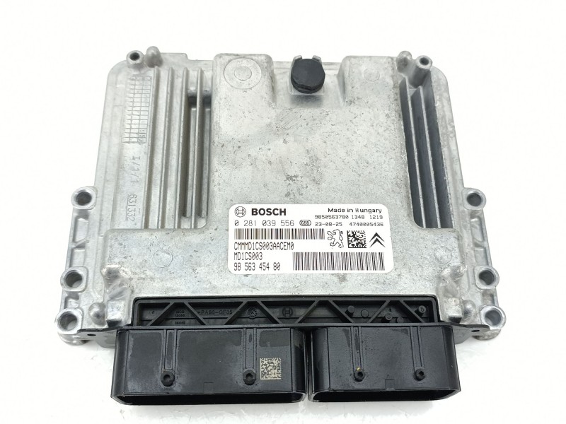 Recambio de centralita motor uce para peugeot rifter 1.5 bluehdi 130 referencia OEM IAM 9856345480  