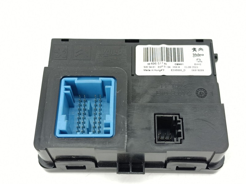 Recambio de modulo electronico para peugeot rifter 1.5 bluehdi 130 referencia OEM IAM 9849651180  