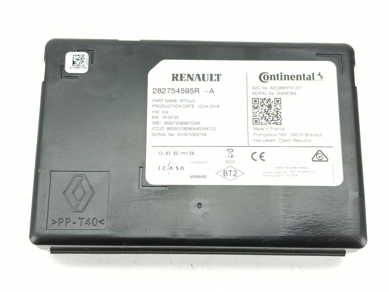 Recambio de modulo electronico para renault clio iv (bh_) 0.9 tce 90 referencia OEM IAM 282754595R  