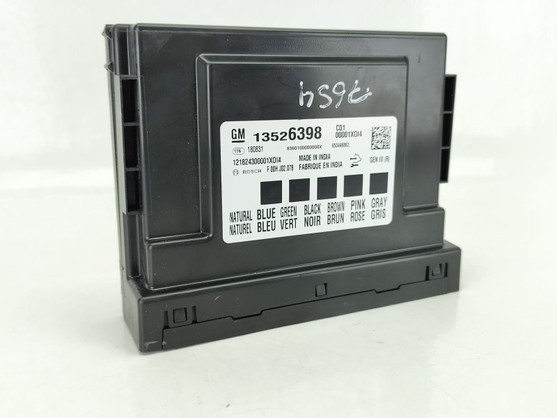 Recambio de modulo electronico para opel astra k sports tourer (b16) 1.6 cdti (35) referencia OEM IAM 13526398  