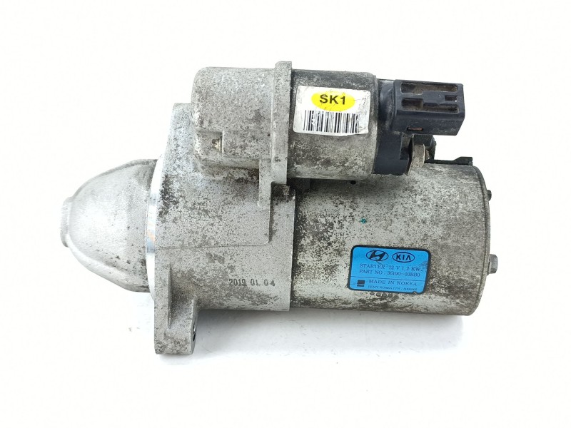 Recambio de motor arranque para kia rio iv (yb, sc, fb) 1.25 referencia OEM IAM 3610003BB0  