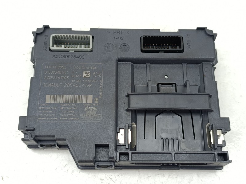 Recambio de modulo electronico para renault captur i (j5_, h5_) 0.9 tce 90 referencia OEM IAM 285905719R  