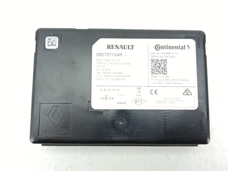 Recambio de modulo electronico para renault kadjar (ha_, hl_) 1.3 tce 160 (hlnc) referencia OEM IAM 282757104R  