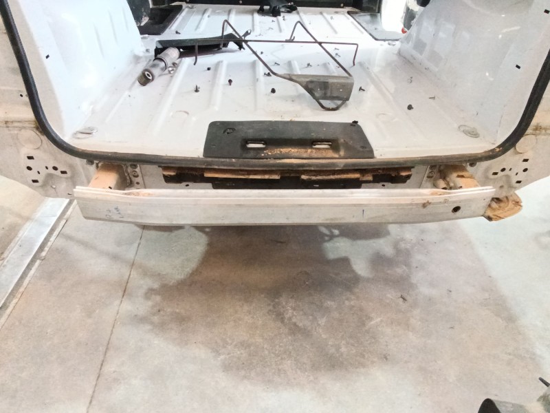 Recambio de refuerzo paragolpes trasero para fiat scudo furgoneta 1.5 multijet 100 (506) referencia OEM IAM 1400369480  