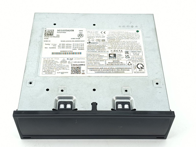 Recambio de sistema audio / radio cd para volkswagen crafter furgoneta (sy_, sx_) 2.0 tdi referencia OEM IAM 3G1035820B  