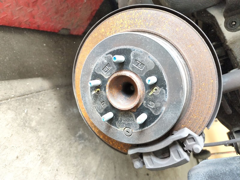 Recambio de disco freno trasero izquierdo para hyundai tucson (tl, tle) 1.6 gdi referencia OEM IAM 58411D7000  