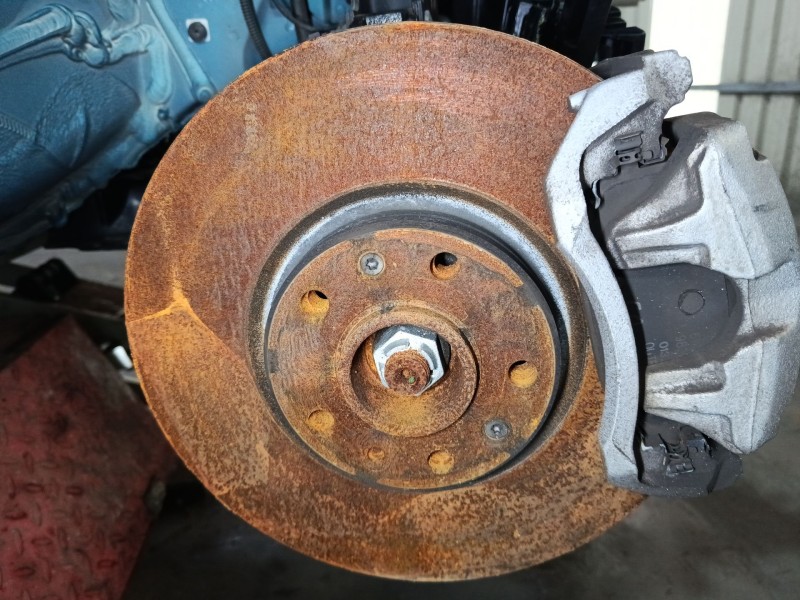 Recambio de disco freno delantero derecho para peugeot 408 ii (fp_, f3_, fm_) puretech 130 referencia OEM IAM 4249K1  