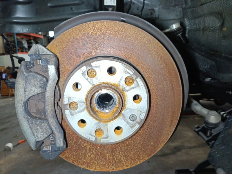 Recambio de disco freno delantero izquierdo para seat ateca (kh7, khp) 1.5 tsi referencia OEM IAM 5Q0615301H  